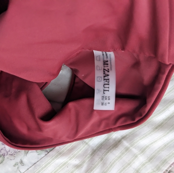 Zaful tie front bikini - Picture 2 of 4